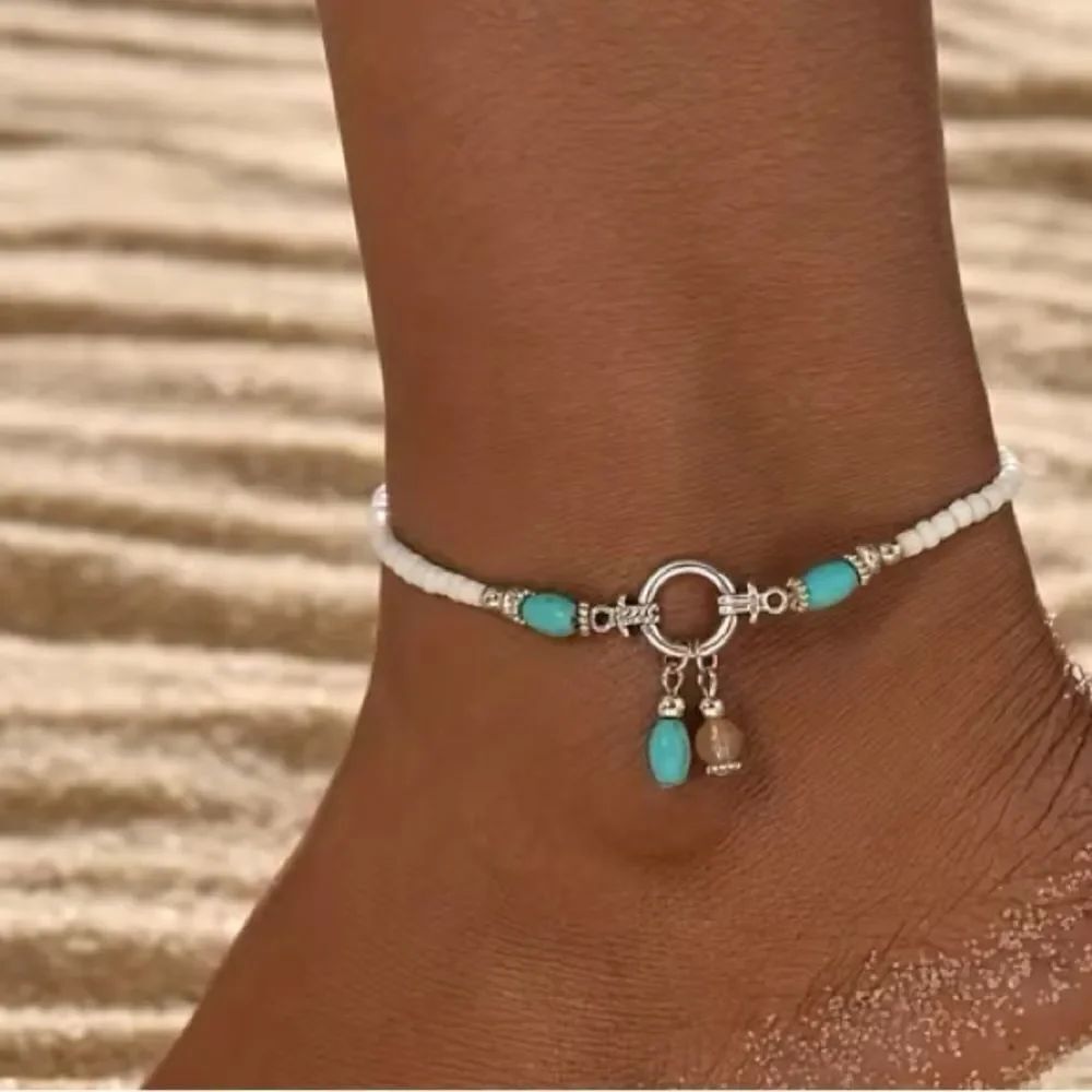 Boho Beaded Anklet N1906